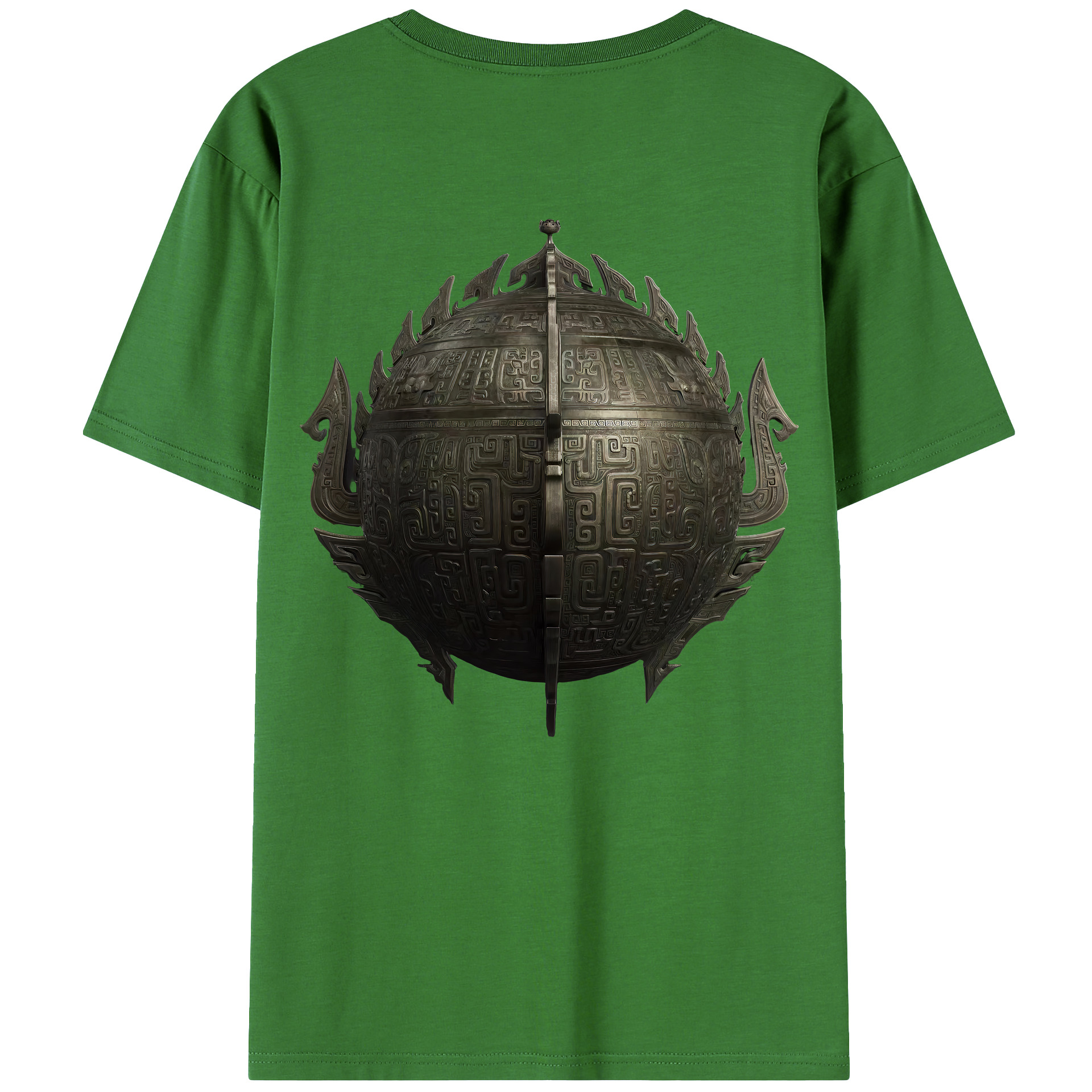 （画像用） Ne Zha 2 ナタ 魔童の大暴れ レディース半袖Tシャツ(バックプリント)